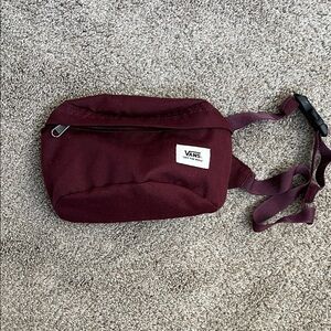 Vans Burgundy Crossbody Bag